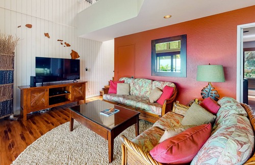 Princeville Condo | Idyllic, oceanfront, Pali Ke Kua home w/ocean views, WiFi, shared hot tub/pool