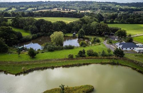 Hadlow Down House | Idyllic Shepherds Hut glorious views to South Downs 'Perch'