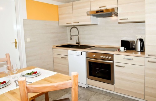 Kaegsdorf Apartment | Idyllisches Appartement in Bastorf mit Balkon