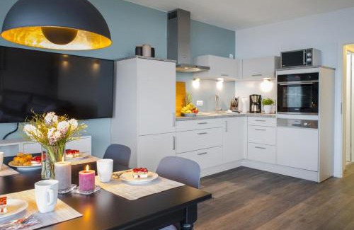 Staberdorf Apartment | Ihr Sonnendeck in Staberdorf – mit 180° Meerblick