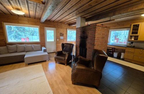 Ii Ski Chalet | Iisland Uoma waterfront house, sauna in Ii