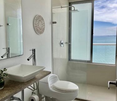 Soacha Apartment | Ikigai frente al mar con piscina infinita y Gym