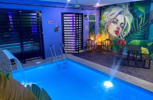 Port Dickson House | Ilham Restu Homestay Private Pool MSLIM ONLY