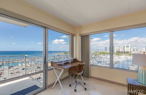 Waikiki Condo | Ilikai 1243 Best Views 2 Bed Room Best Ocean/Lagoon Views