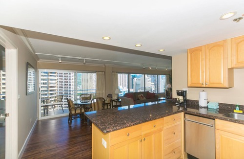 Waikiki Condo | Ilikai Hotel - Two-Bedroom Suite that overlooks the Waikiki City Lights! No Resort Fees!