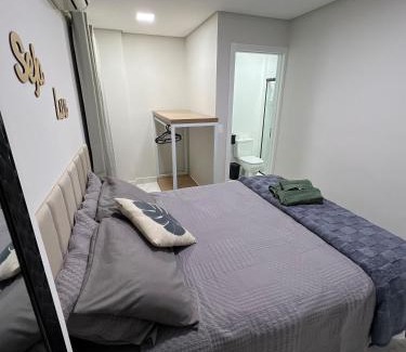 Tocantins Apartment | Imóvel climatizado, localizado em um prédio novo e equipado com tudo o que você precisa para uma experiência de hospedagem incrível na cidade de Toledo.