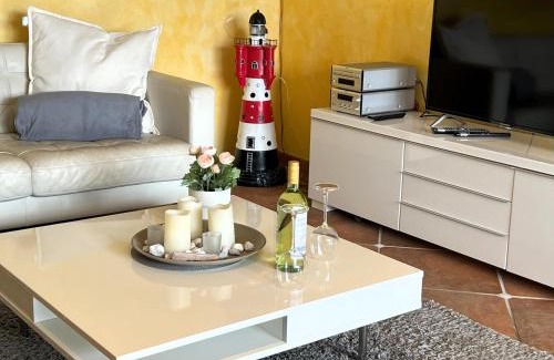 Tossens House | Im Aida Park im Nordseebad Tossens liegt dieses geräumige Ferienhaus im mediterranen Stil.