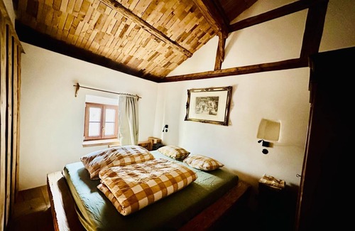 Sent Apartment | Im Alpenstil neu Renoviertes Engadinerhaus. Haustierfreundlich