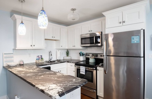 Seaside Heights Condo | Immaculate Airy Retreat 300ft to Beach - Beach Badges, Linens + Towels Included