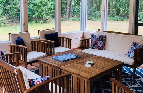 Eastham Cottage | Immaculate Cape Cod Cottage + Outdoor Living on Private Sandy Lane