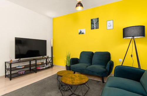 Calberlah Apartment | Immo-Vision - Natur Design Apartments, Parkplatz, Küche