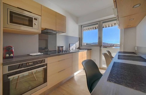 Cannes La Bocca Apartment | Immogroom- Incredible View -4 - Big Terrace - A C