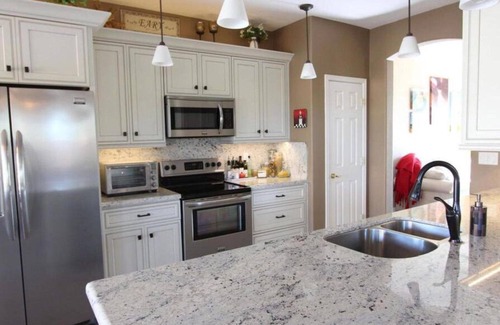 Springfield Lakes House | Impeccable 2BR/2BA home with pool in Solera 55+ Resort Community.
