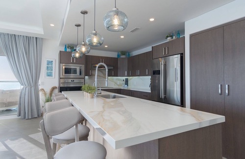 Puerto Penasco Condo | Impressive & beautiful 3 bedroom end unit Ocean Front Encantame C-1901