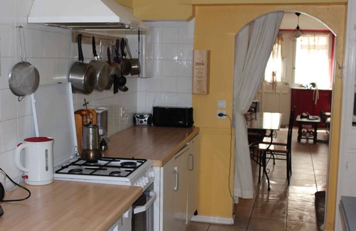 Fanjeaux House | In 1 historic cathar village house 120 m2 + terrace for 2-11 pers.