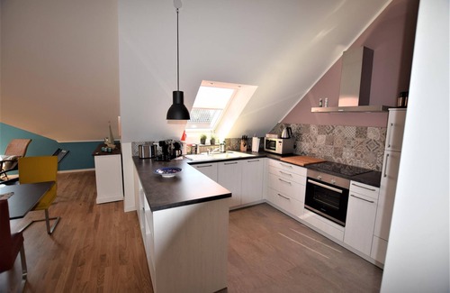 Hohwacht Apartment | In a beautiful, quiet location and yet only a 5-minute walk from the beach, shopping and