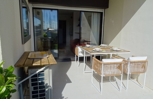 Port Cogolin Apartment | In a pretty residence located at the cogolin marines sea view gulf of st tropez