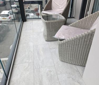 Portrush Apartment | In the heart of Portrush - Balcony with Sea Views