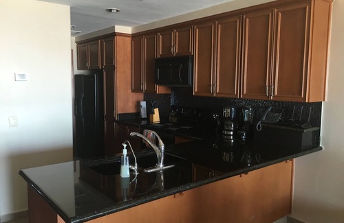 Puerto Penasco Condo | In The Middle Of All, Ocean Front Ground Floor 2BD. Steps from the beach Phase 1