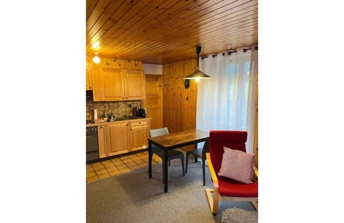 Hauderes Apartment | In the village of Evolène friendly sunny studio