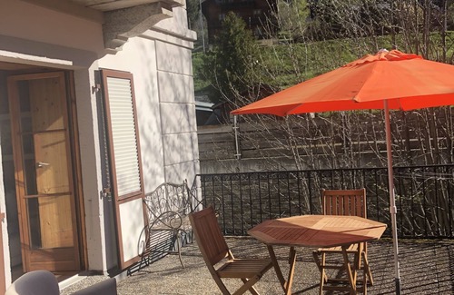 Hauderes Apartment | In the village of Evolène, beautiful apartment and terrace