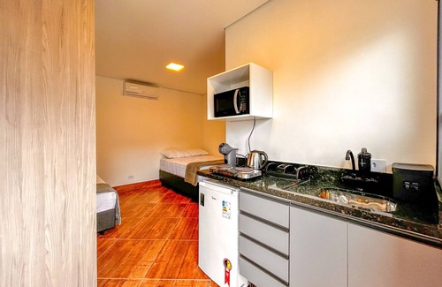 Costa do Sol Apartment | Incrível flat a beira mar na Praia de Guaratuba/SP
