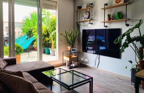 Sant Antoni Apartment | Incredible 2BR Penthouse with Urban Rooftop Garden