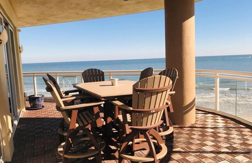 Daytona Beach Condo | Incredible Balcony with Direct Oceanfront Views - Ocean Vista 509