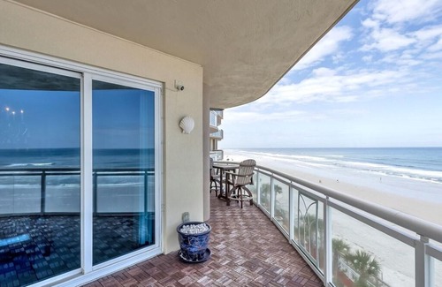 Daytona Beach Condo | Incredible Balcony with Direct Oceanfront Views - Ocean Vista 509
