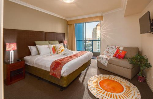 Brisbane Central Business District Apartment | Indigescapes River Views Brisbane Sleeps 6 Includes Carpark