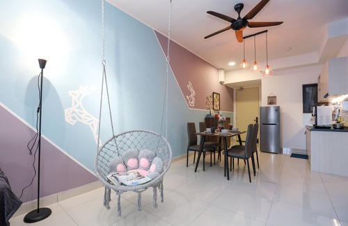 Kuala Lumpur Condo | Indoor Swing♔ModernArt♕ SunwayVelocity☆MRT✯300Mbps