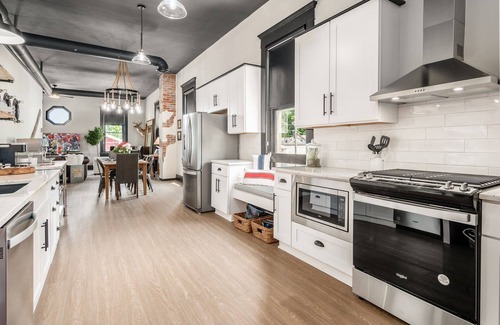 Millersport Apartment | Industrial Style Loft With Access To Buckeye Lake!