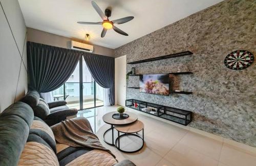 Seri Kembangan Apartment | Industry Design Symphony Tower 3-Bedroom with Netflix & Wi-Fi