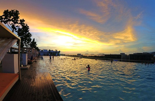 Kampung Sembulan Baru Apartment | Infinity pool PANDAHOME at KK city center (Opposite Imago Mall)
