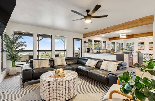 Leander House | Infinity Pool Paradise|10-Acre Hill Country Escape