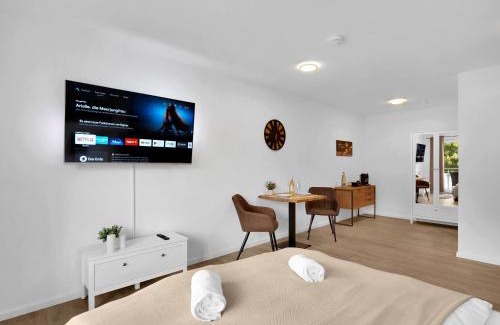 Hessental Apartment | INhome Studio Apartment - Küche - Parken - TV