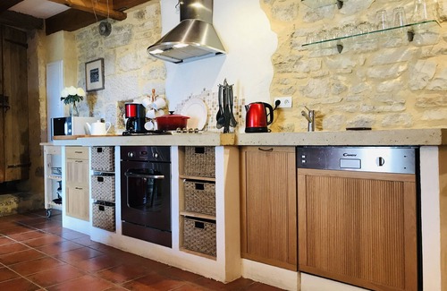 Barjac Apartment | Inspiring Apartment In Barjac With Terrace Views Over The Cevennes Mountains