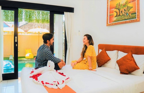 Tuban House | Instagramable 2BR W/ Pool Acces | KUTA