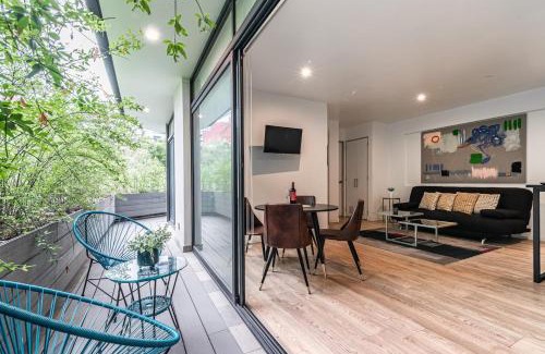 San Jose Insurgentes Apartment | Insurgentes Apt Private Balcony, Roof Lounge
