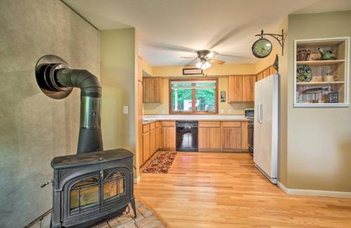 Interlochen House | Interlochen Home on Green Lake with Dock and Beach!