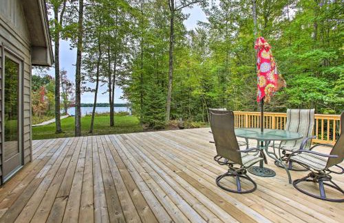 Interlochen House | Interlochen Home on Green Lake with Dock and Beach!