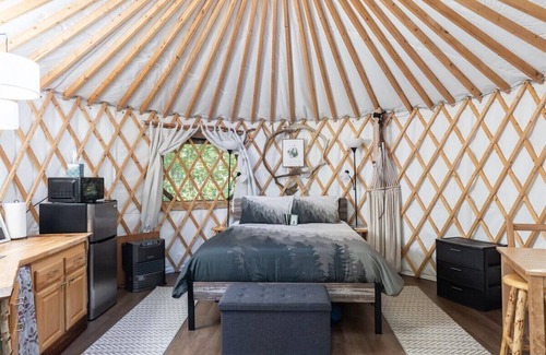 Fairbanks Bed & Breakfast | Into the Woods- a luxury yurt glamping experience