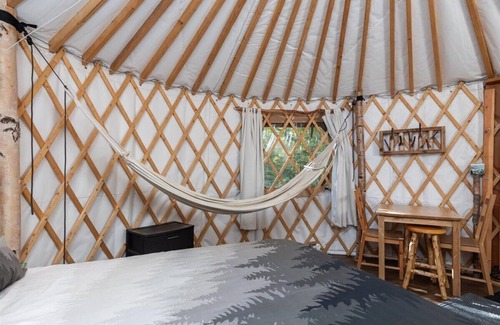 Fairbanks Bed & Breakfast | Into the Woods- a luxury yurt glamping experience