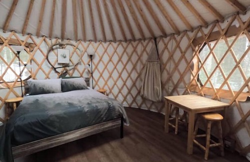 Fairbanks Bed & Breakfast | Into the Woods- a luxury yurt glamping experience