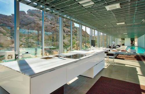Monument Manor House | Invisible House | Desert Icon w/Indoor Pool