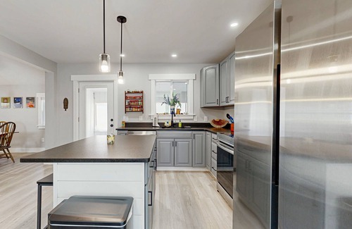 Bridgton House | Inviting Bridgton House with Cozy Interiors and Modern Amenities