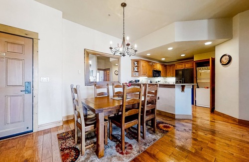 Steamboat Springs Condo | Inviting condo w/shared hot tubs, pool, steam room, firepit, and ski shuttle