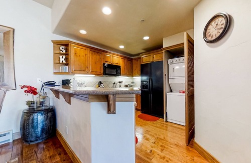 Steamboat Springs Condo | Inviting condo w/shared hot tubs, pool, steam room, firepit, and ski shuttle