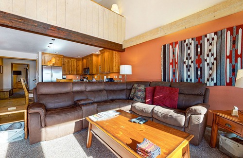 Teton Village Condo | Inviting mountain condo w/private sauna, deck, mtn views, & shared hot tub/pool