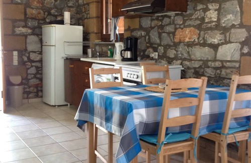 Lefktron Villa | Io villa 2 a little stone castle in Stoupa